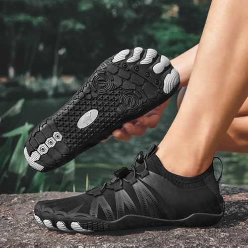 Adult Separate Toes Quick-Dry Anti-Slip Wear-Resistant Water Shoes Men Women Shoes Barefoot for Beach Swim Pool Hiking4