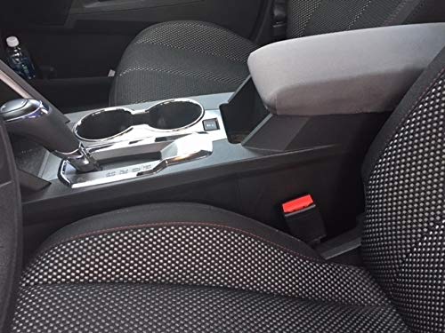 DGLDCSHUAI Console Armrest Leather Synthetic Cover Red Stitch Vinyl Front Center For Chevy For Equinox 2010-2012 2015-2017 1pc CHE-EQU-1017 - Foto 9