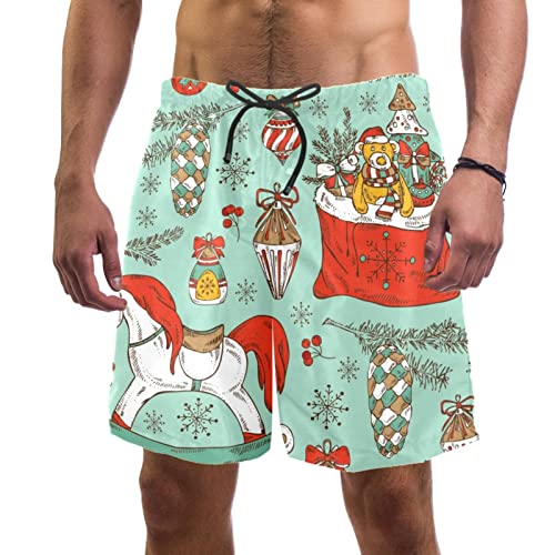 Short de Plage à séchage Rapide JDEZ pour Homme Actif