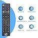 MYHGRC Universal Remote Control for All TVs, Blu-ray/DVD Players, Streaming Media Players, Soundbars, Cable Boxes and All Audio/Vido Devices - TV/DVD/AUX/CBL 4 in 1 Universal Remote Easy Setup