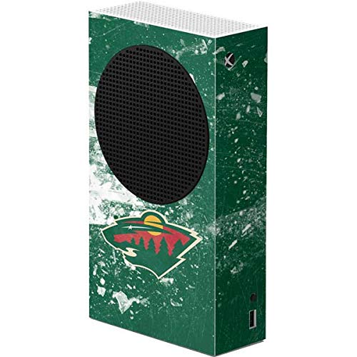 Skinit Decal Gaming Skin Compatible with Xbox Series S Console - Officially Licensed NHL Minnesota Wild Frozen Design