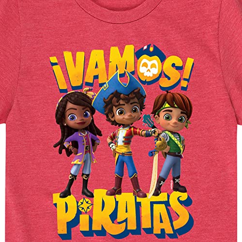 HYBRID APPAREL - Santiago of The Sea - Vamos Piratas - Toddler and Youth Short Sleeve Graphic T-Shirt3