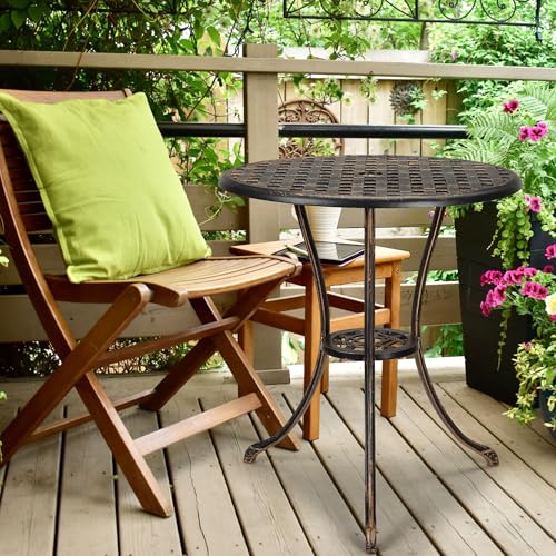 image for GarveeHome Patio Bistro Table, 24