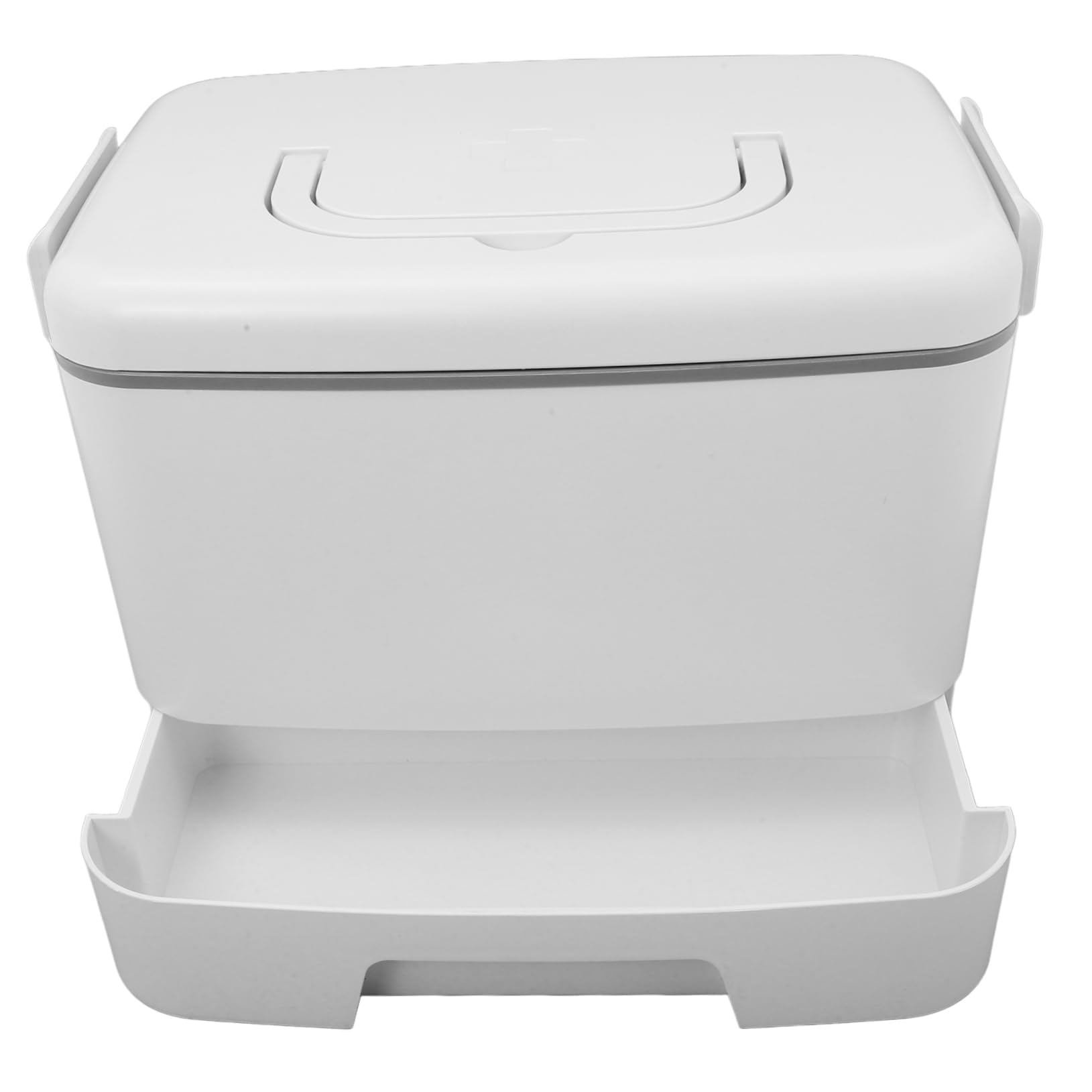 WOFASHPURET 1Pc Double Layer Portable Medical Box Large Aid Kit Medicine Container for Emergency Supplies for Travel and Home Use