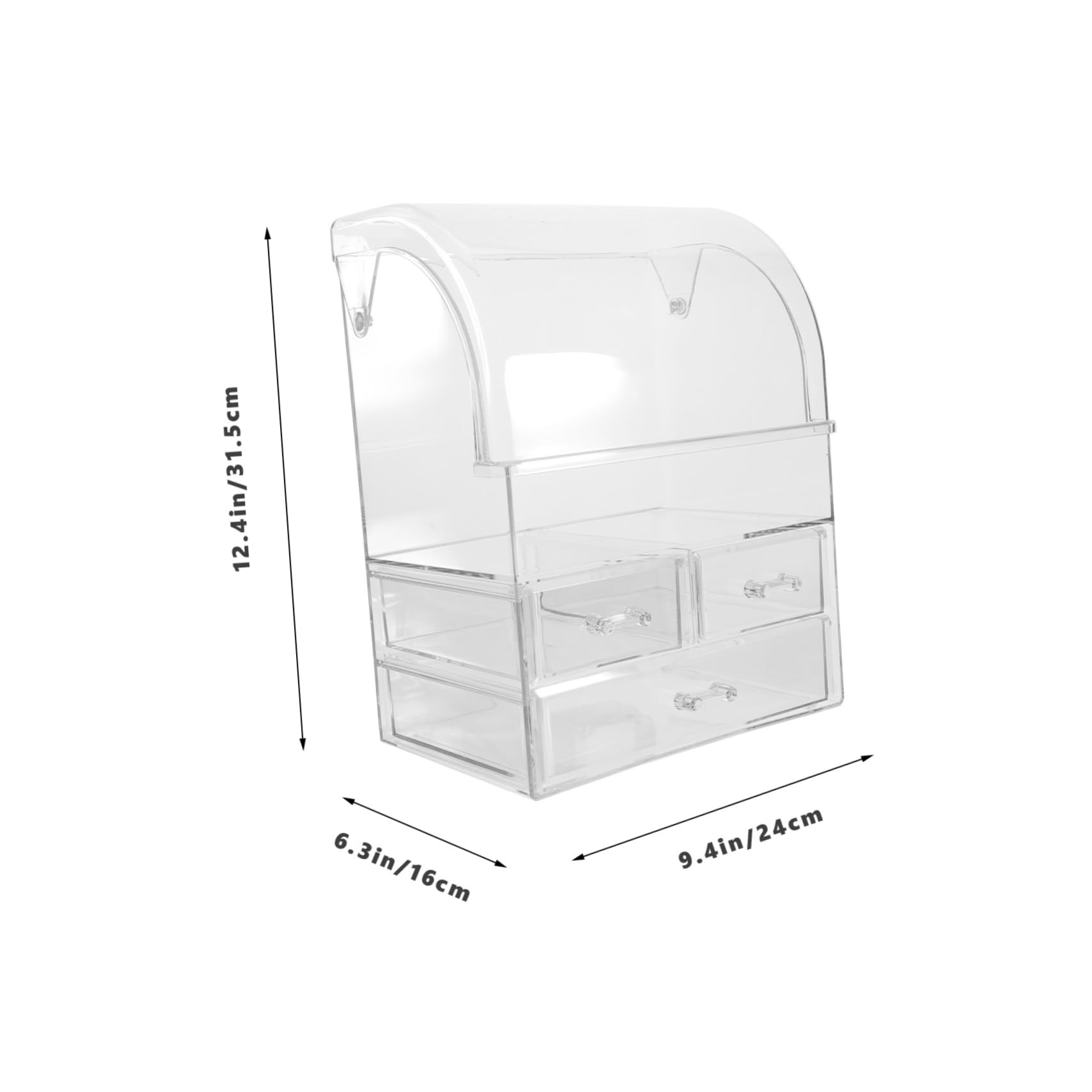 Boîte de Rangement Cosmétique à Tiroirs, Ps, Grand Compartiment