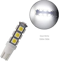 Vista 5 de GRV T10 921 194 13-5050 SMD - Lámpara de bombilla en cuña LED súper brillante, CD 12V