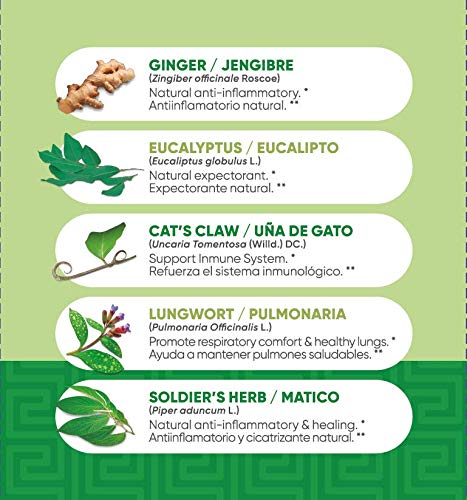 GRIPALFIT Natural Mix | 30 Tea Bags | Naturally Aids in Soothing the Throat and Seasonal Respiratory Discomfort - 3 Pack - Image 5