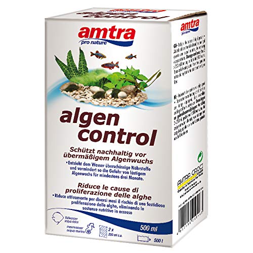 Amtra A3050046 BN211 Algencontrol Wasseraufbereiter für Aquarien, 500 ml