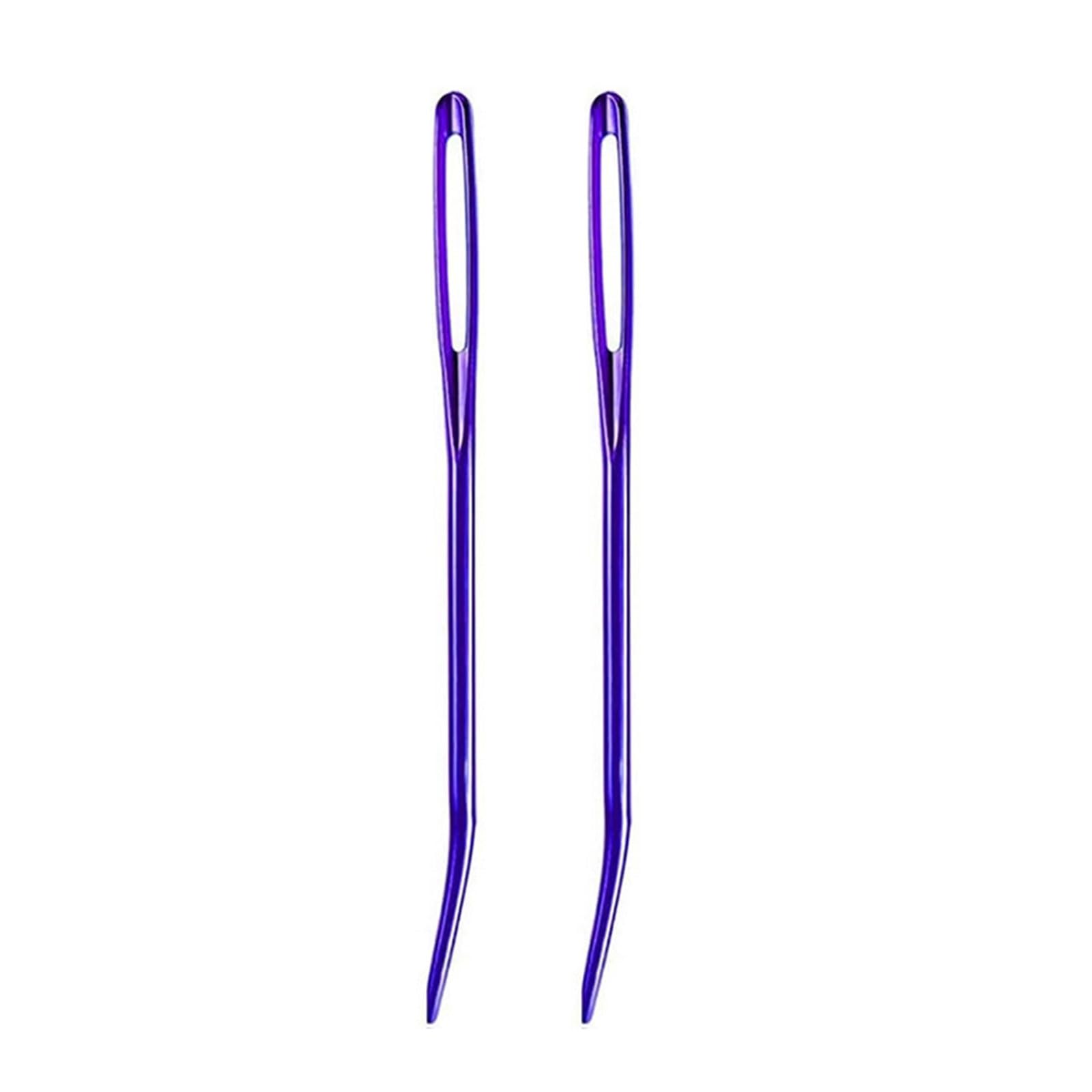 Sewing Needle Set Large Eye Needle Embroidery Bent Needle Yarn Darning Needle For Wool Sewing Knitting Crocheting Big Eye Needle For Hand Sewing Crafts Big Eye Needle For Sewing Big Eye Needle