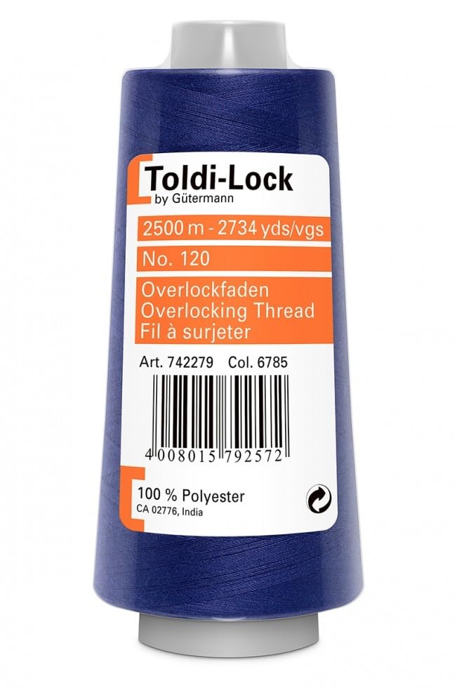 Hilo de coser Gutermann Toldi Lock 2500m 6785 miniatura 1