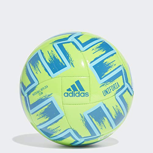 adidas Uniforia Clb, Solar Green/Bright Cyan/Glory Blue, 5