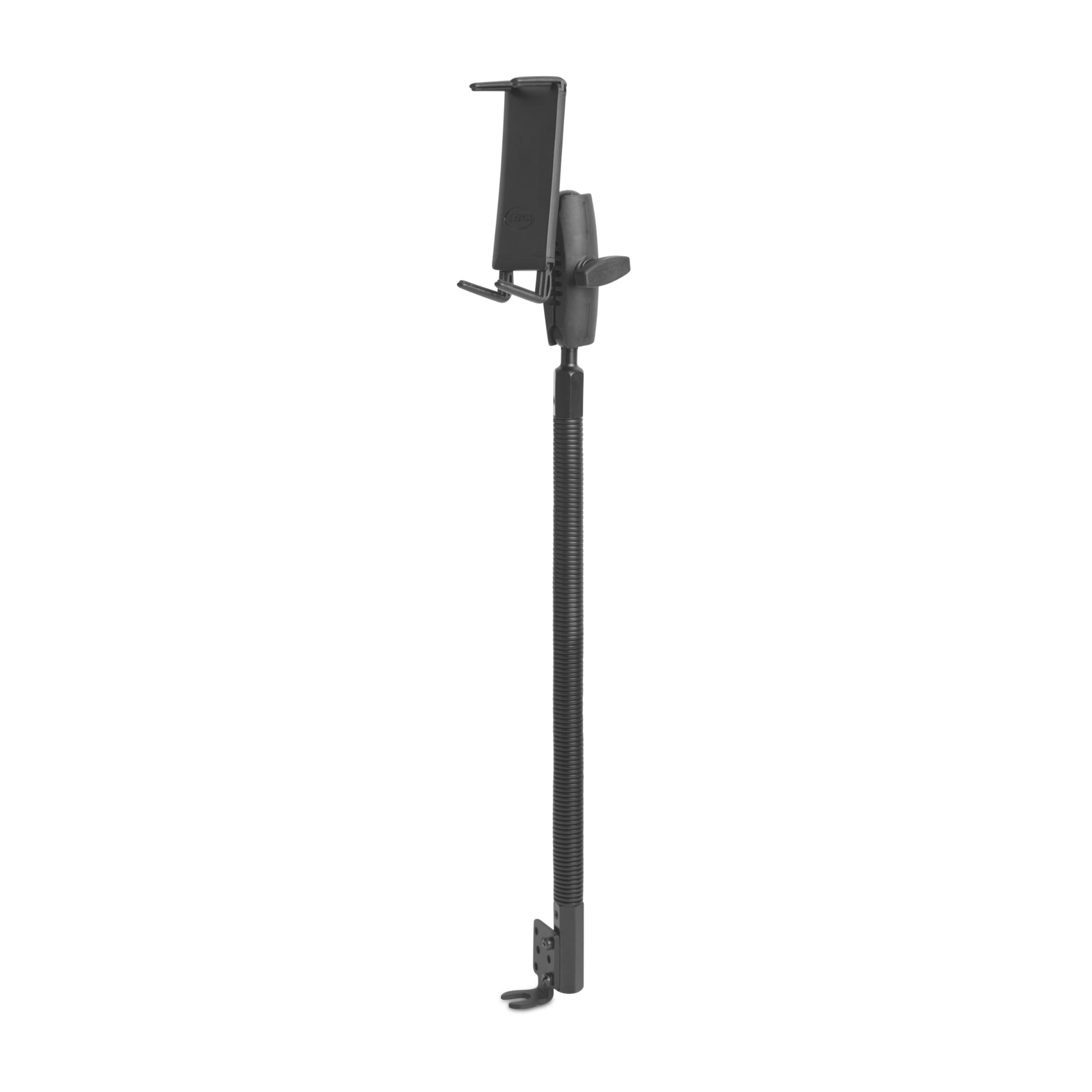 ARKON Mounts Slim Grip Ultra Phone Holder with 18 Inch Bendable Gooseneck and Car Truck Seat Rail Mount