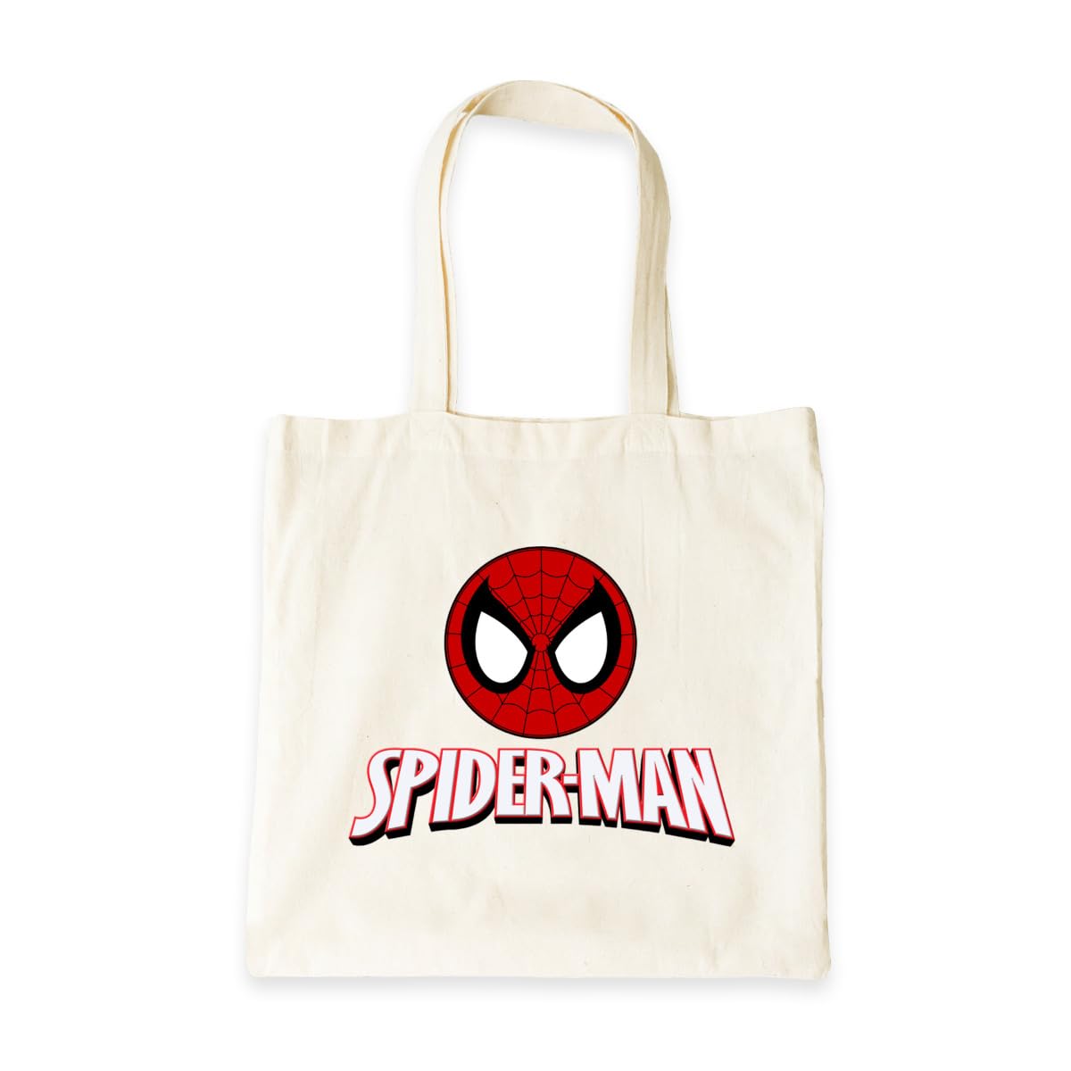 手作り☆トートバッグ☆スパイダーマン☆BIG柄☆34×45×10cm 