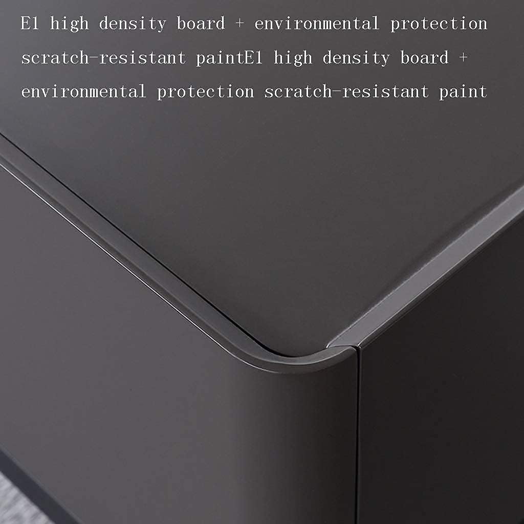 Side Table/End Table,Single Layer Paint BedBedroom Home Matte Hardware Small Cabinet Home Multi-Function Living Room Coffee Table
