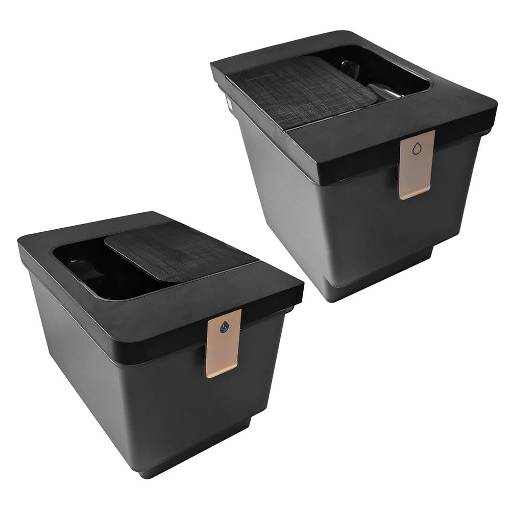 Juego de 2 unidades de agua para tanque compatible con X8 para PRO y T50 para MAX para PRO, depósito de agua limpia y sucia para piezas de repuesto