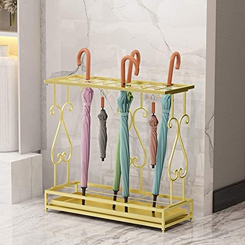 Support de parapluie multifonctionnel grand modèle or pour réception - 5