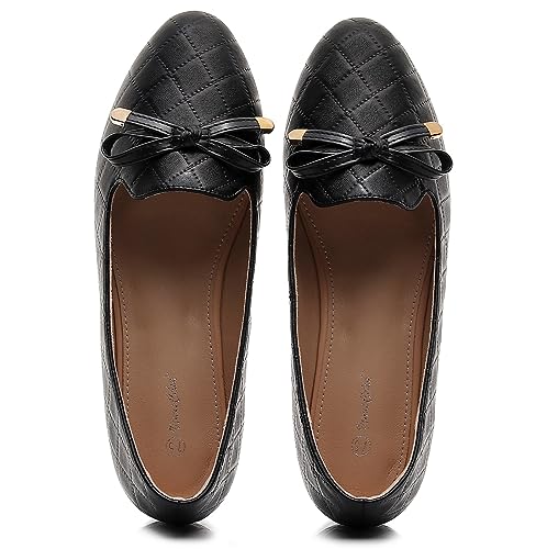 VenusCelia Women's Serenity Bow Flat Shoe4
