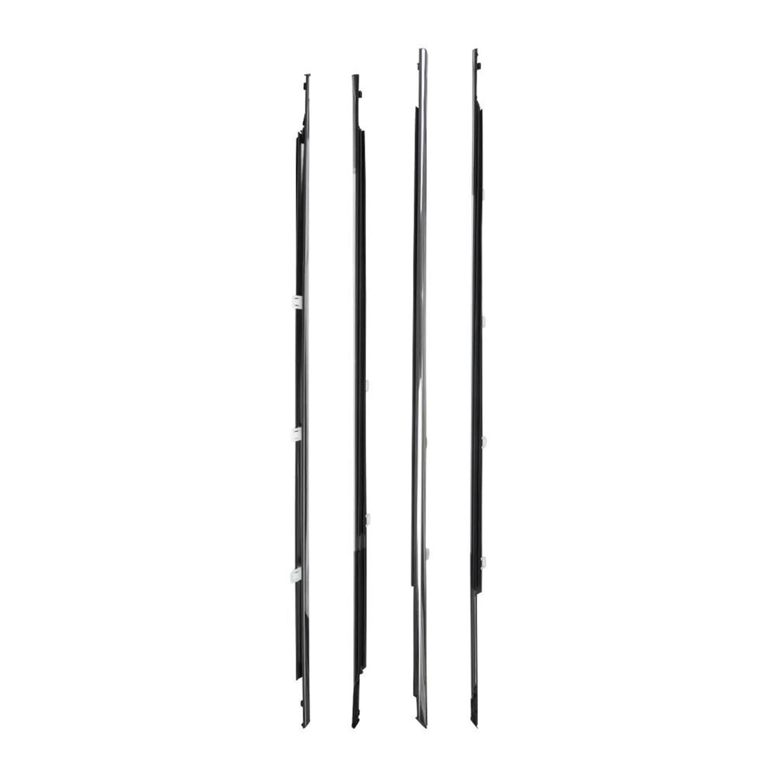 Guarnizione porta auto 72910TA0A01 4 pezzi gomma impermeabile auto fuori porta finestra modanatura strisce meteorologiche cintura tenuta per Accord 2008-2012