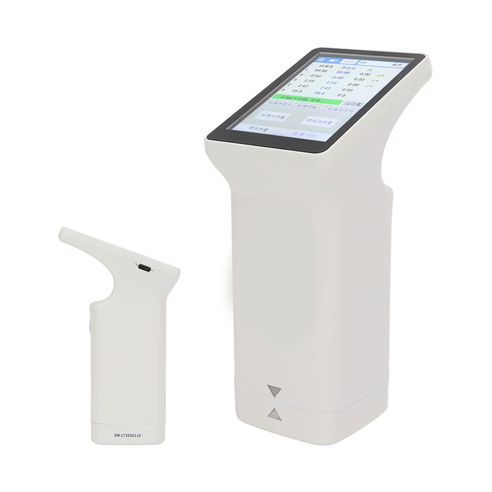 FTVOGUE Medidor de Brillo LS172, Cuerpo ABS, Probador de Brillo Inteligente con Iluminación Circular de 45°, Ideal para Medición de Color en Automoción, Cerámica y Vidrio