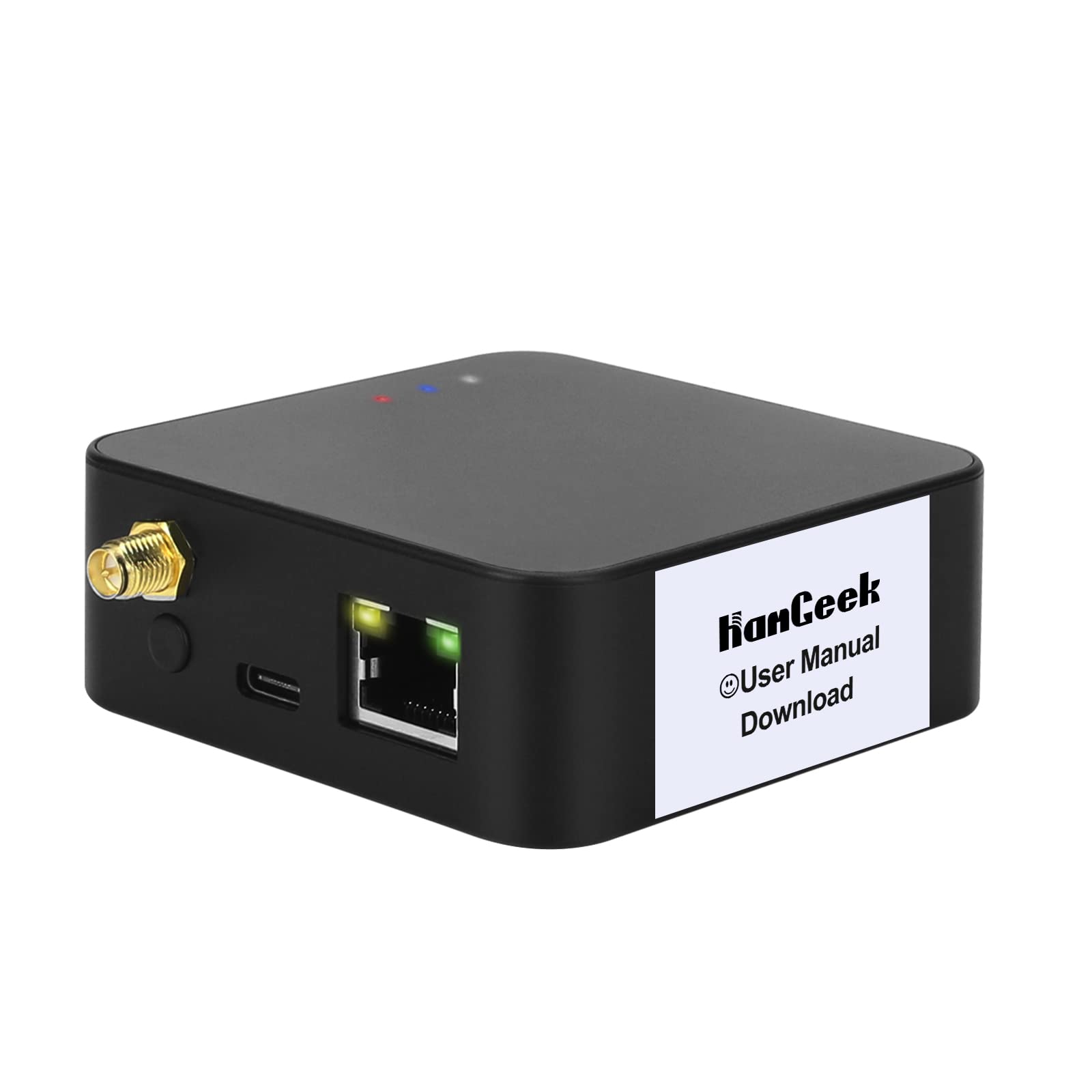 POE Zigbee 3.0 Coordinator Routeur WiFi Zigbee Gateway pour CC2652P Module Zigbee2mqtt Noir