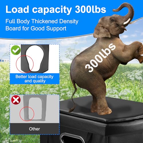 Portable Camping Toilet for Adults with Handbag, 17.5" Extra Tall miniatura 3