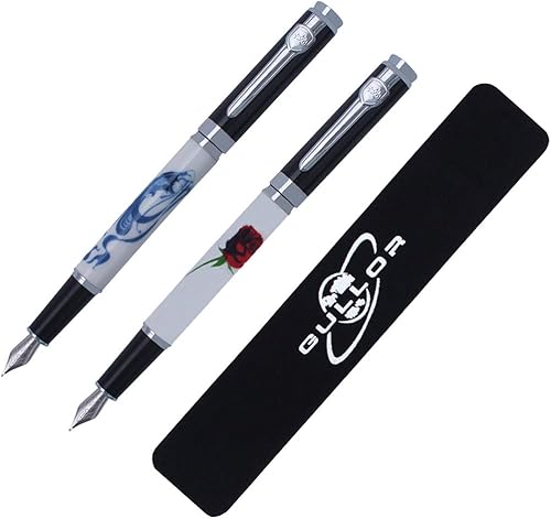 Gullor - Pluma estilográfica 2 unidades