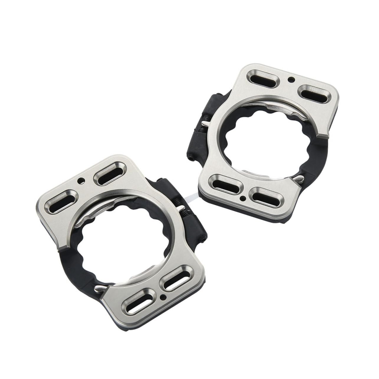 Abaodam Mountain Bike Locking Pedals Self-Locking Cleats Replacement Kit for Bicycles