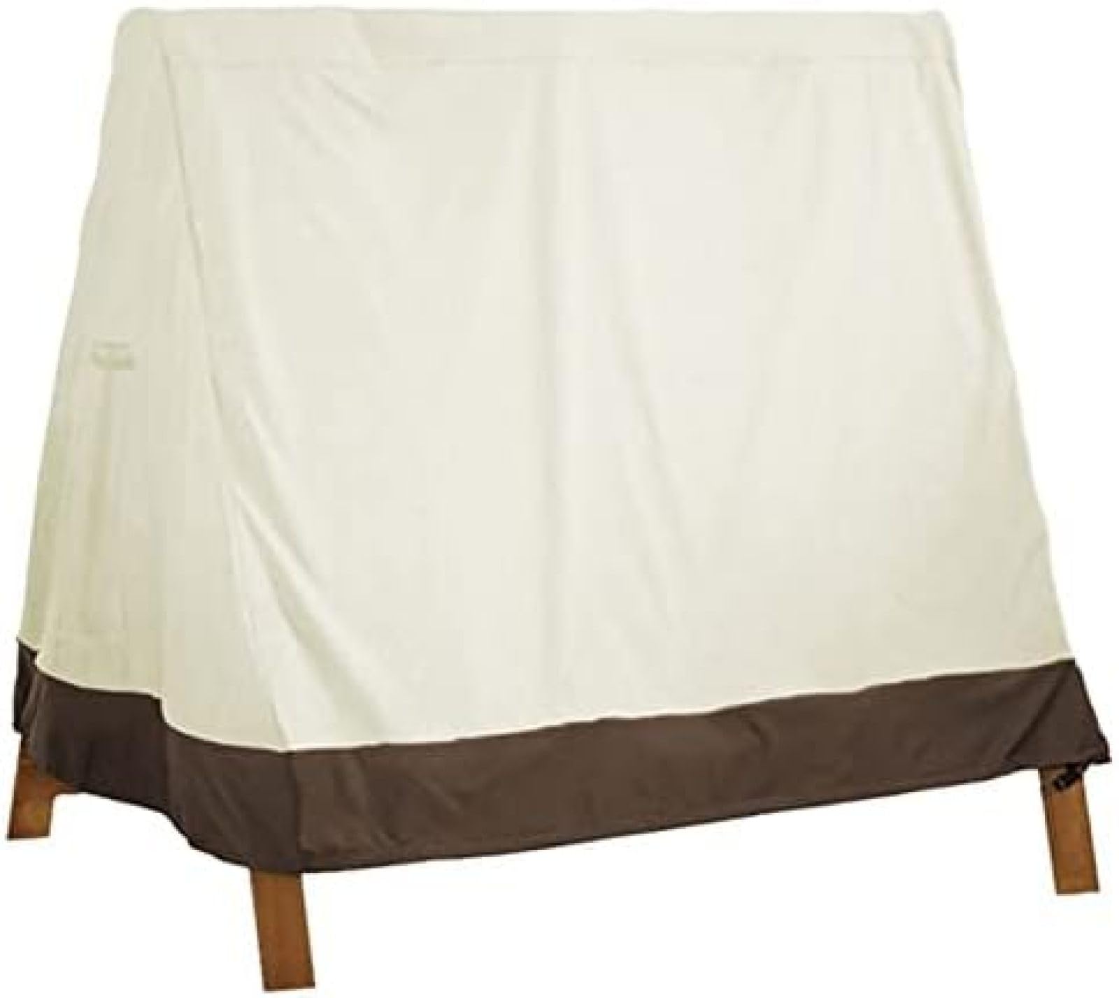 Copertura per Altalena da Giardino, Protezione Solare Domestica Protezione UV Copertura per Altalena da Giardino, Impermeabile e Antivento, Copertura per Altalena a 3 posti con Presa d'Aria