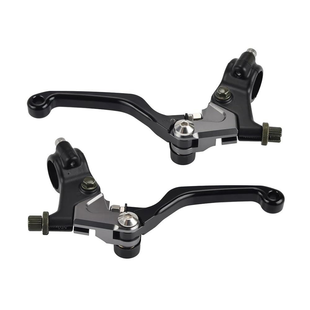 VHHDSshso Motorcycle Clutch Brake Lever for Ya&maha YZ 125 DT IT RT TT XT MX 50 60 80 100 175 200 250 360 400 425 465 490 500 550 600 Short Drum Brake Clutch Levers