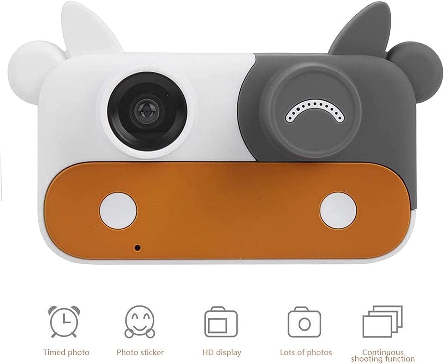 Kids Camera Toys for Boys and Girl, Kids Digital Video Camera for Children with Soft Cover, Best Christmas Birthday Gifts for Boys Girls