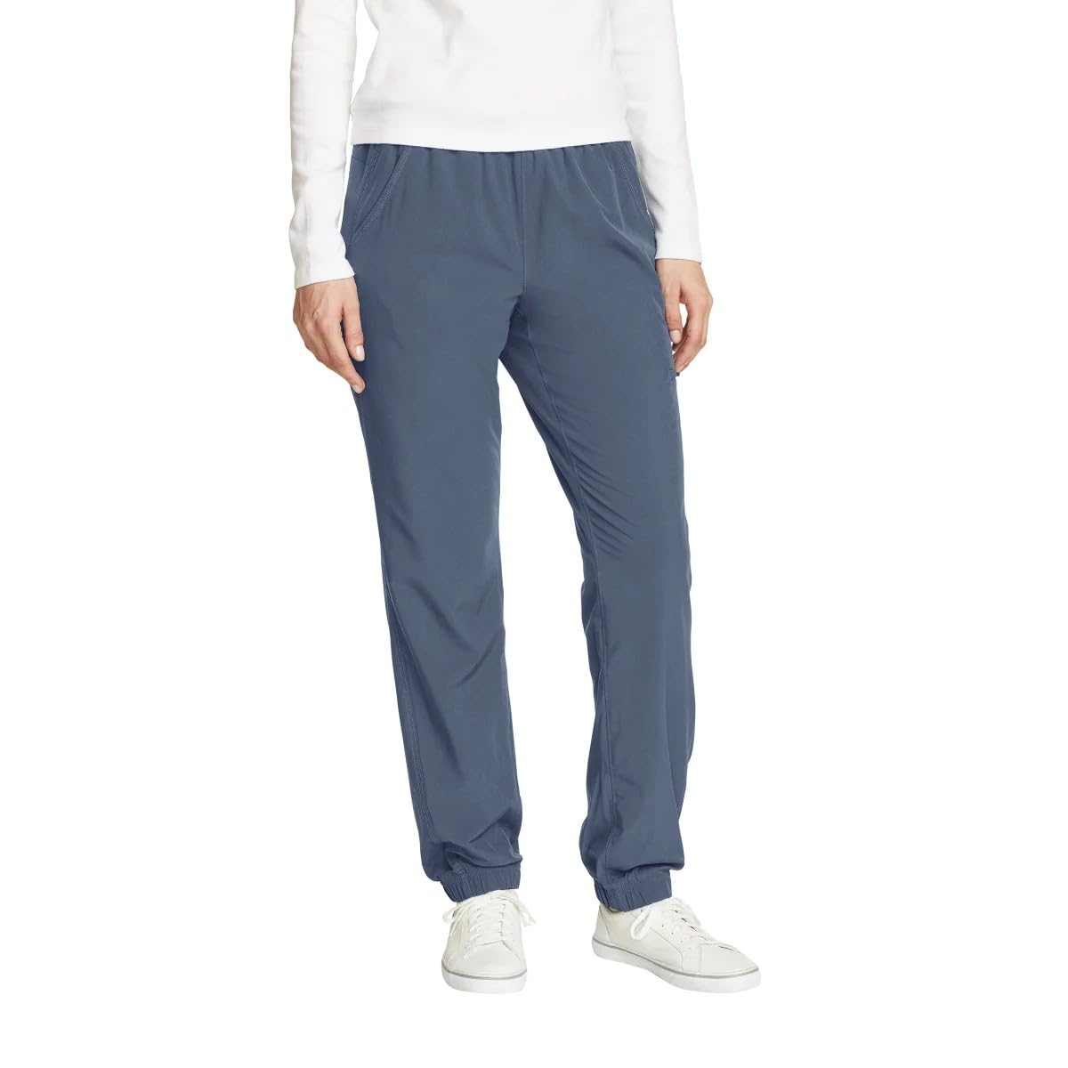 Eddie Bauer Womens Fleece Lined Pants StormRepel UPF 50 Functional Pockets