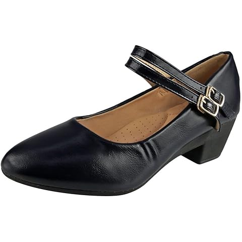 LoudLook Ladies Comfy Mary Jane Court Shoes Cover