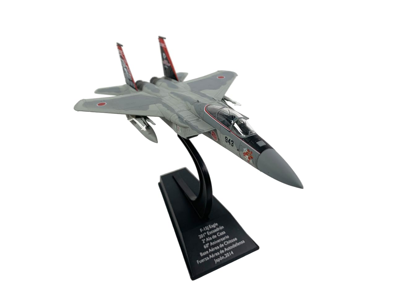 OPO 10 - Aereo da Caccia Militare 1/100 Compatibile con F-15J Eagle JASDF 60th Anniversary 201st SQ 2014 - Chitose Air Base - CP15 (R