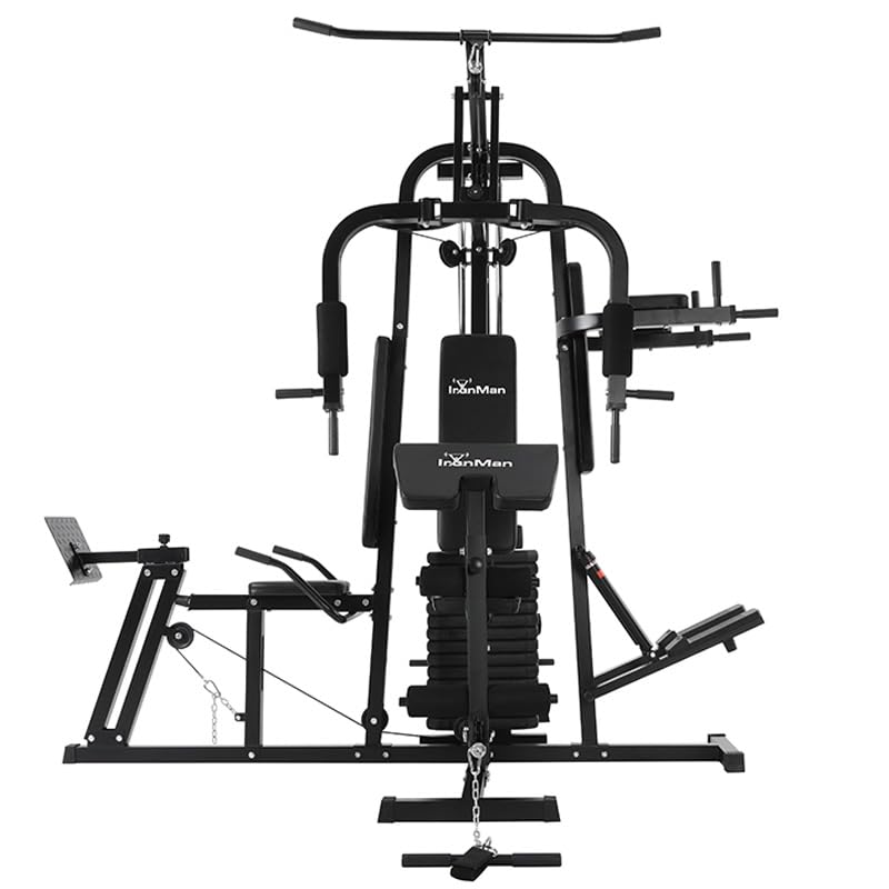 Iron Man Advanced 4 Station Home Multi Gym with 100kg Weight Stack - Image 3