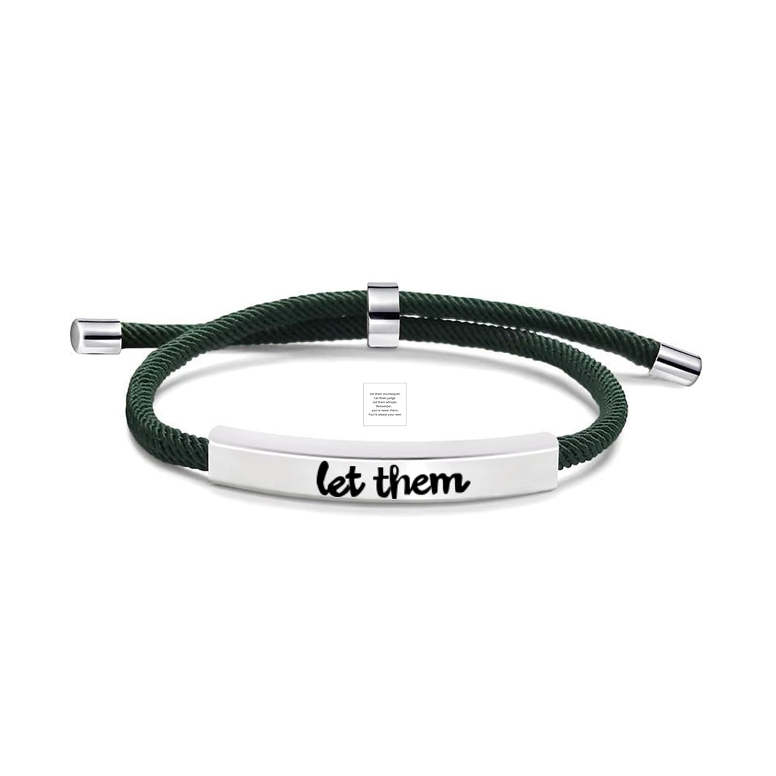 Let Them Bracelets Self Worth Motivational Engraving Bracelets To Sorority Sisters Best Friends Inspirational Friendship Bracelets