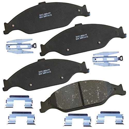 Image of Bendix Premium SBC804 Ceramic Front Brake Pads for Ford Mustang 2004-1999