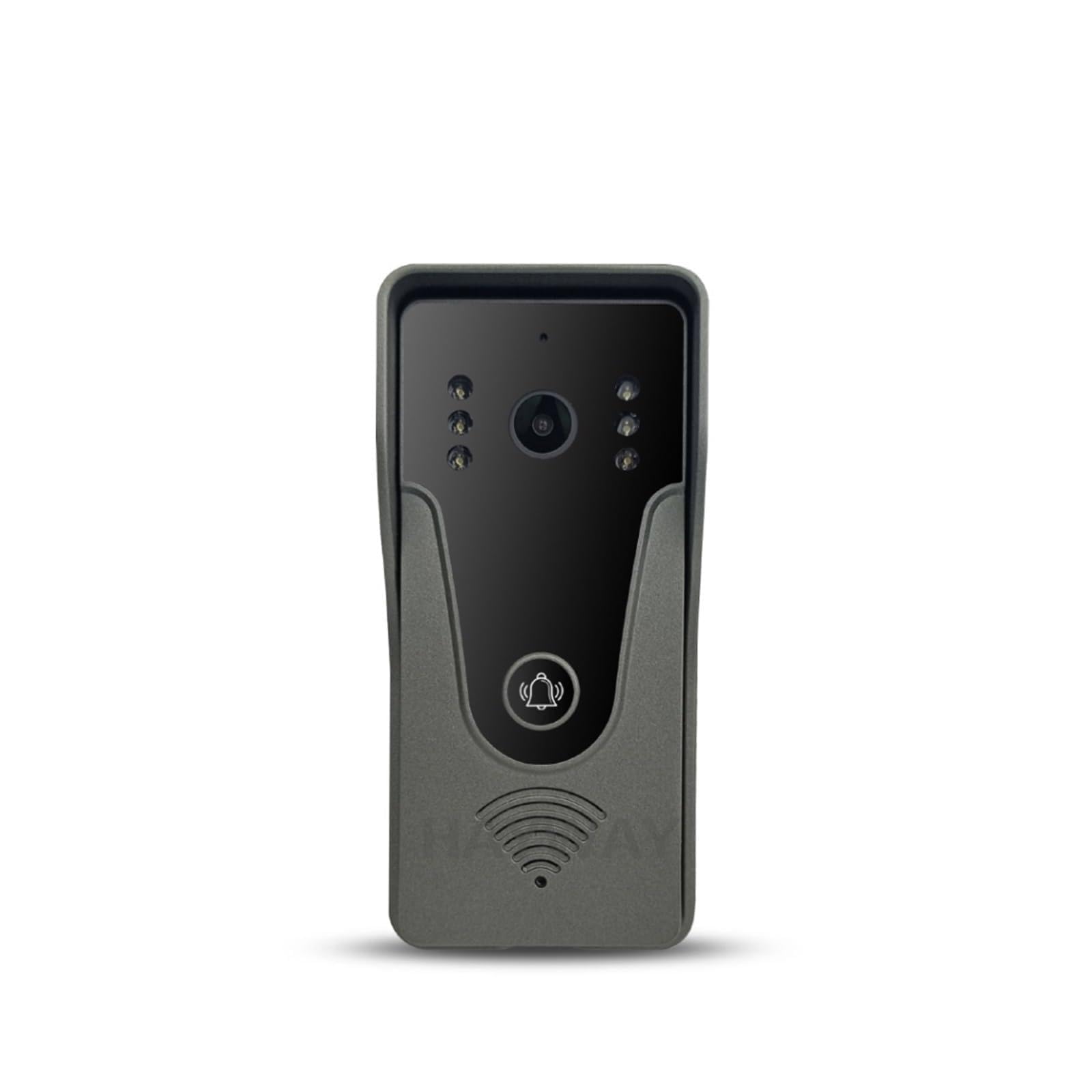 Tuya Smart Home wideodomofon 7 cali ekran dotykowy domofon dostęp do telefonu z przewodową kamerą dzwonkową 1080P 110 °(R4-P356BA)