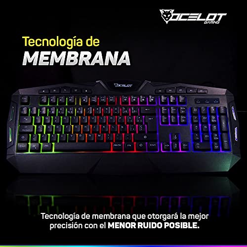 Teclados De Computadora, Personal Computer tipos teclados computadora Marca OCELOT GAMING BY QUARONI (2)