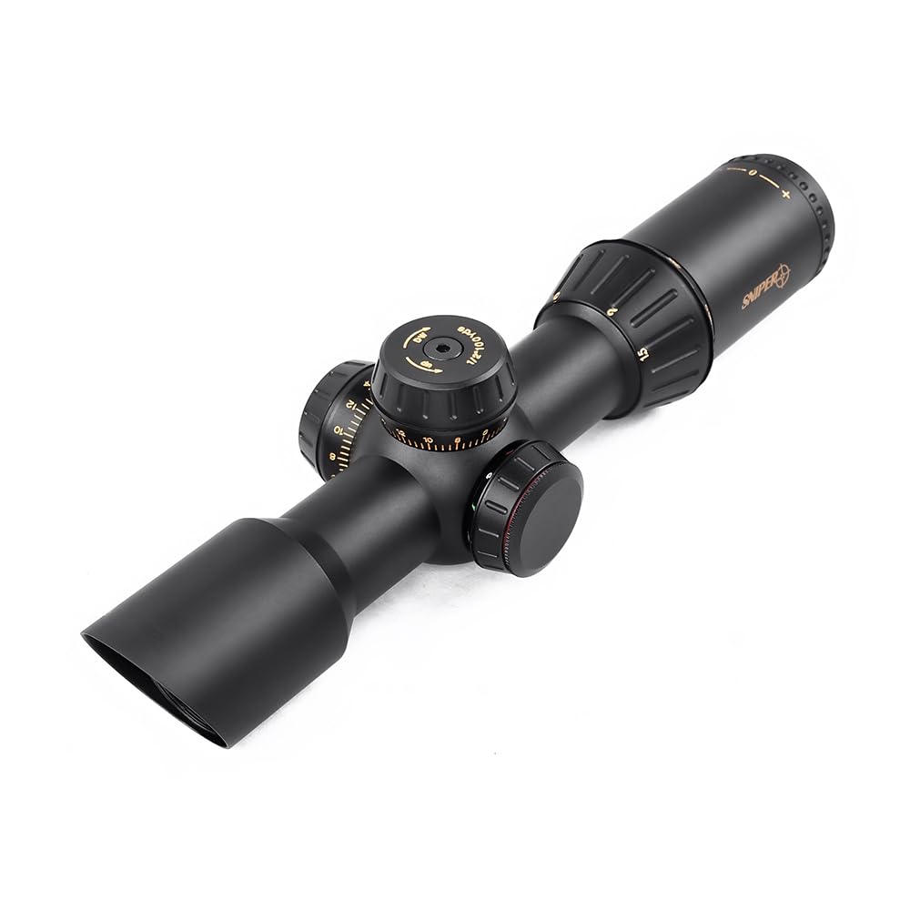 FSI 1-5x30 LPVO Rifle Scope SFP Illuminated Reticle with Mount 30mm Tube