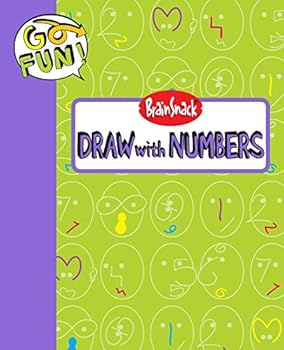 Paperback Go Fun! Brainsnack Draw with Numbers: Volume 11 Book