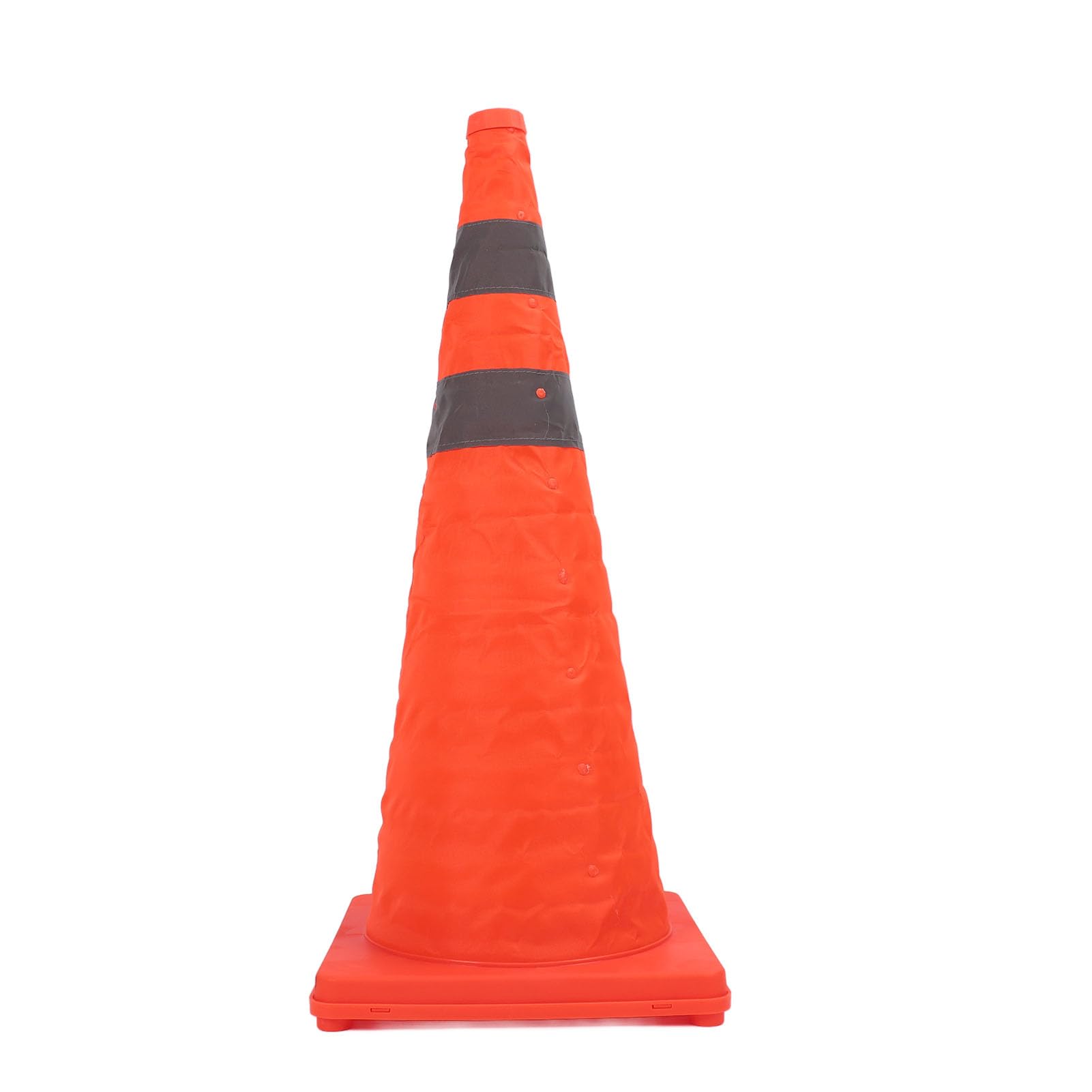 Generic Conos de Tráfico Plegables Reflectantes de 70 Cm de, Cono de Seguridad Naranja Duradero para Construcción de Carreteras y Emergencias