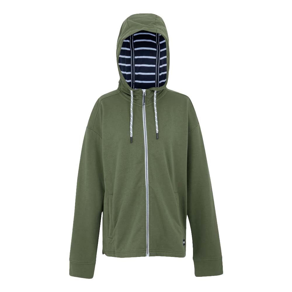Regatta Women's Bayletta Hoody II Brushed Fleece Zip-up Top Green 8