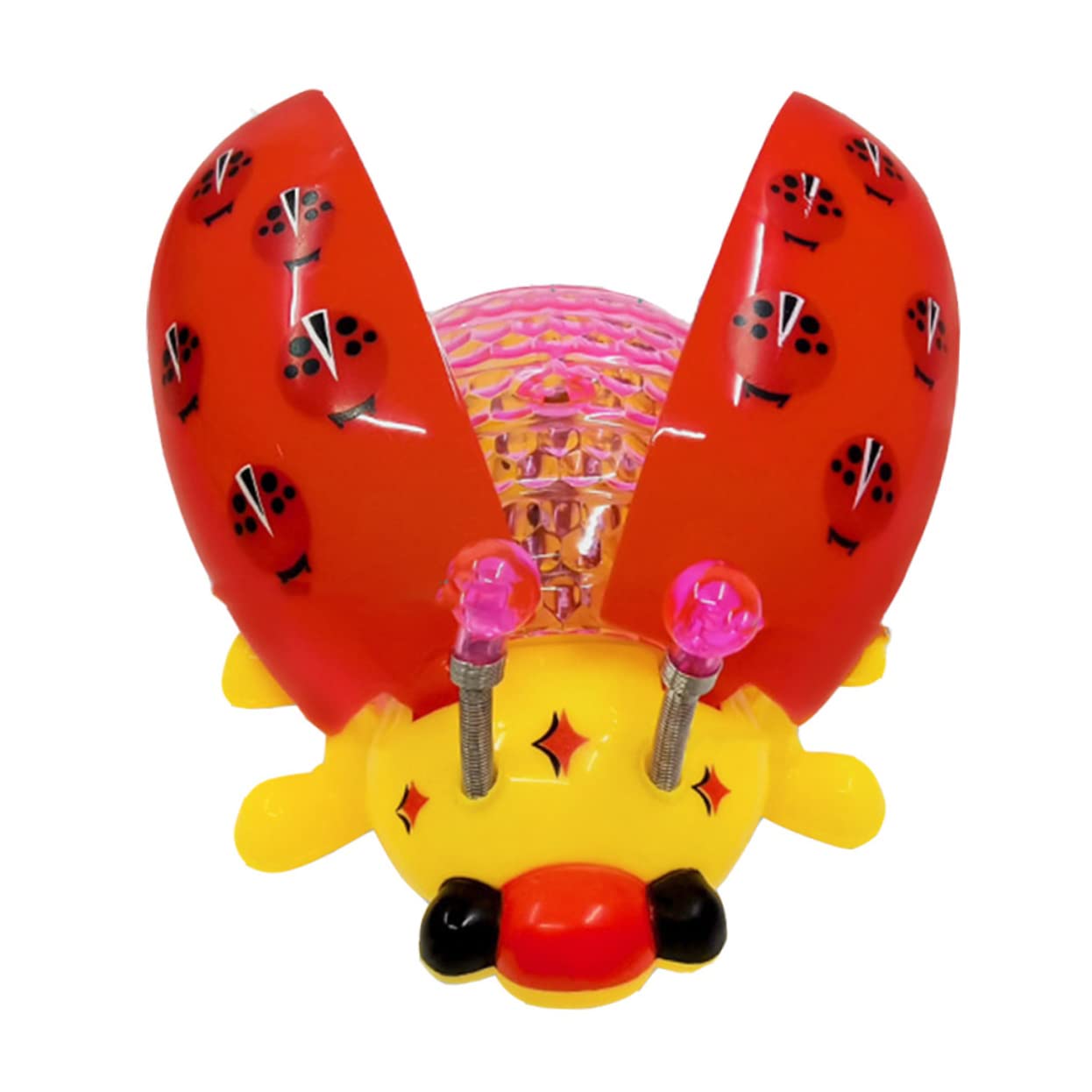 VICASKY Electric Ladybug Toy Ladybug and Girls 's Plaything Light up Toys Random Color