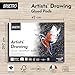 BRUSTRO Artist Drawing Glued Pad 200 Gsm, A3-24 Sheets