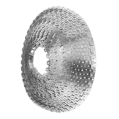 jojofuny Cinta Metálica para Cantos Forma de T Autoadhesiva 20 M Rollo Moldura de Borde Dentada para Muebles y Sofás Protector Resistente al Desgaste para Tapicería y Colchones