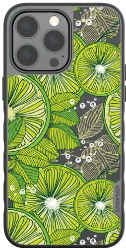 Image of Smartish - Lime Time - iPhone 14 Pro Max MagSafe Case - Gripmunk [Lightweight + Protective] Thin Cover - Fits iPhone 14 Pro Max