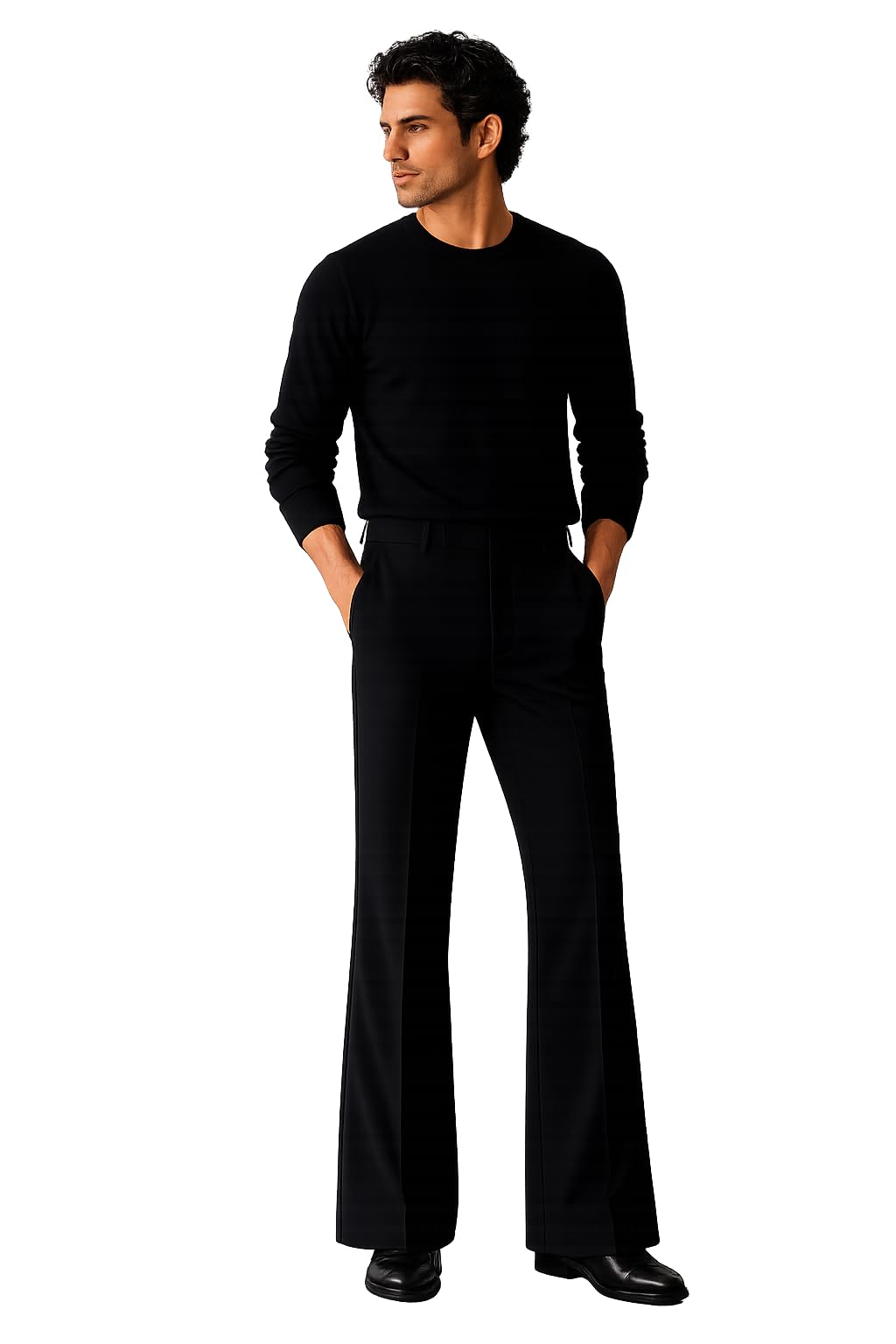 Men Formal Pant Bellbottom-picture-48