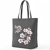 Kit de broderie DIY : kit de broderie complet avec motif de fleurs de pommier pré-imprimé sur tissu gris, fil à broder assorti en plusieurs couleurs pour les loisirs créatifs