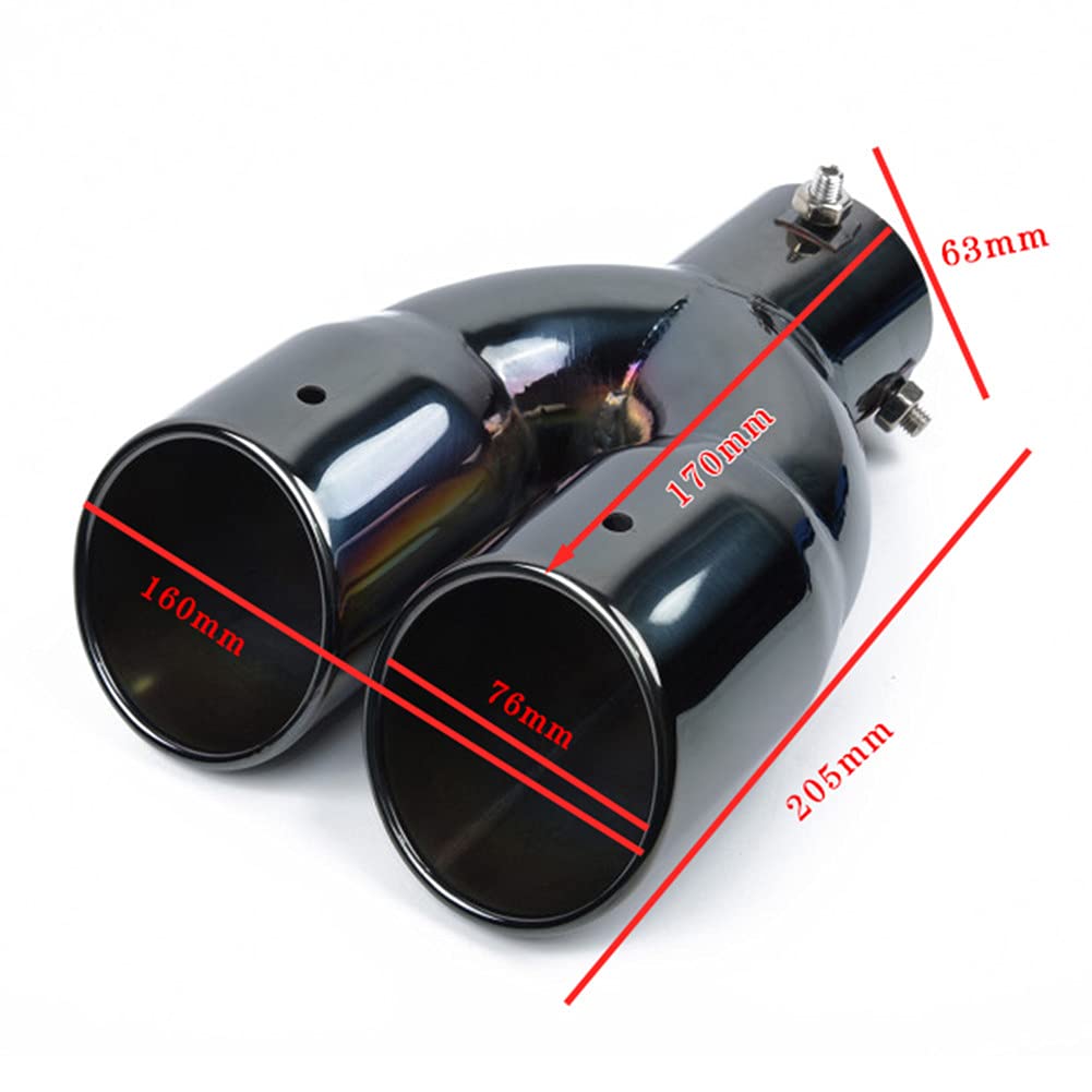 AL21 -Car Stainless Steel Rear Exhaust Pipe Muffle... - Vicedeal