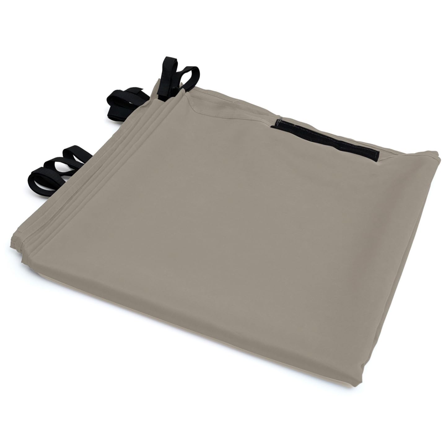 IDMarket - Lot de 2 Rideaux pour pergola Taupe 3 et 4 M Panneaux muraux avec Fermeture éclair